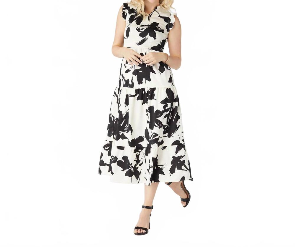 NEW COCO + CARMEN leilani maxi dress in white